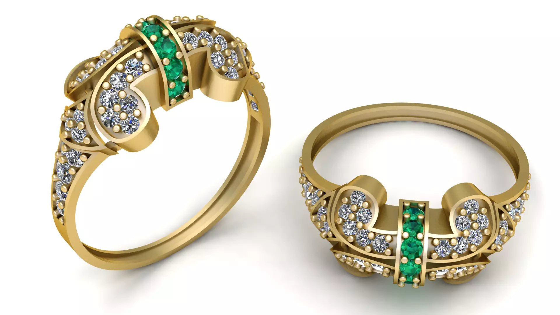 INDIAN RING 3D PRINTABLE MODEL 3D print model