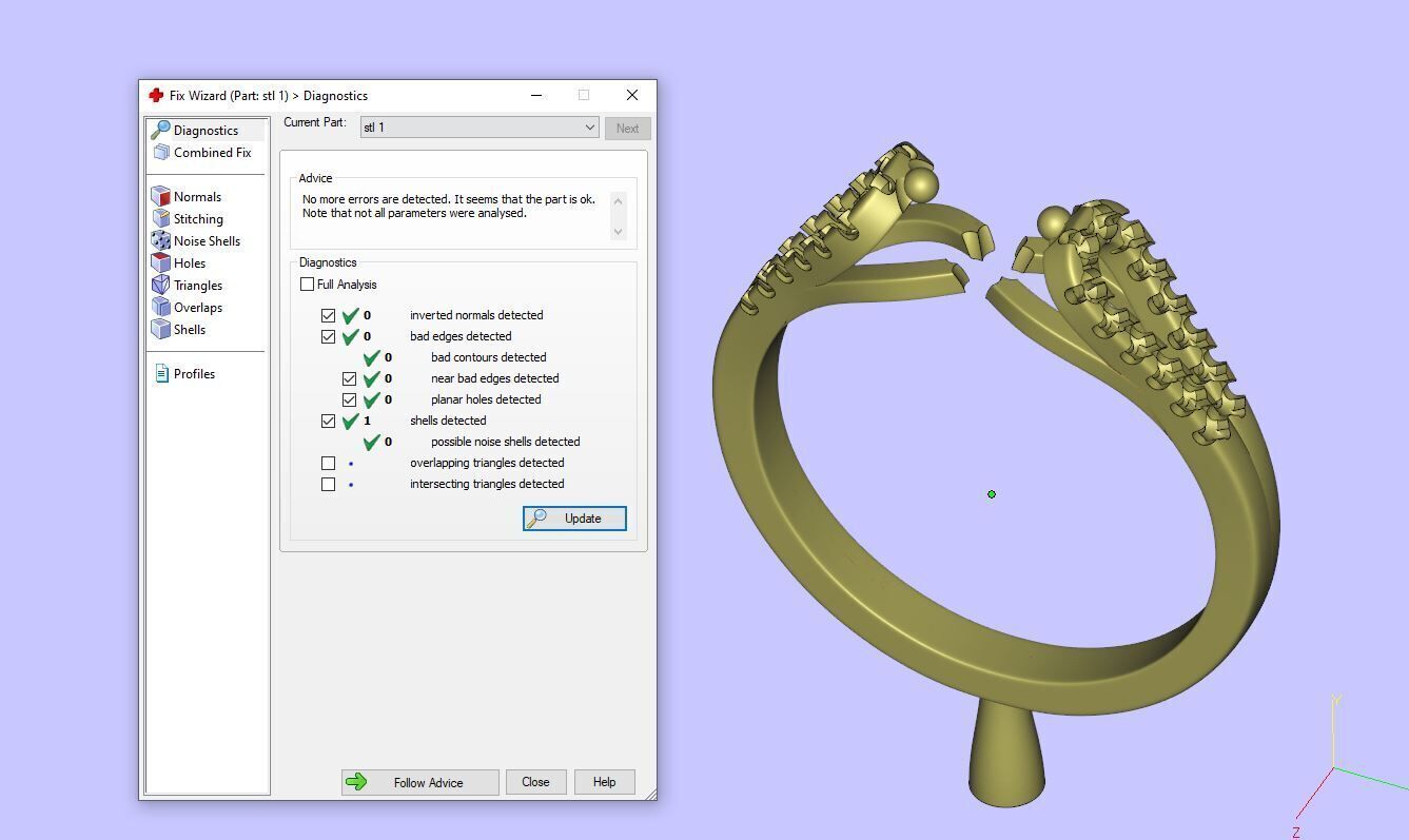 Gold N1279 3D print model_6