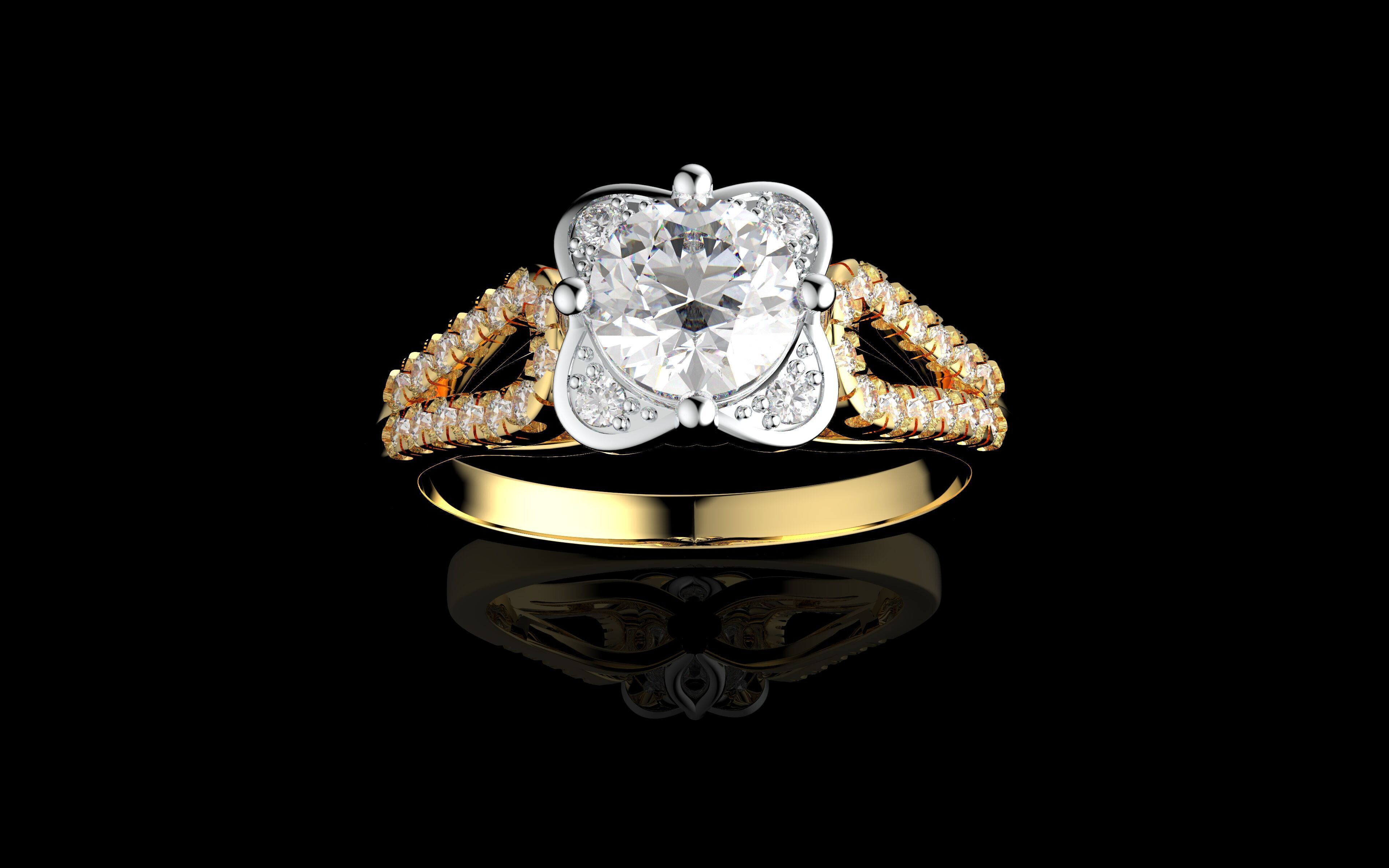 Gold N1279 3D print model_1