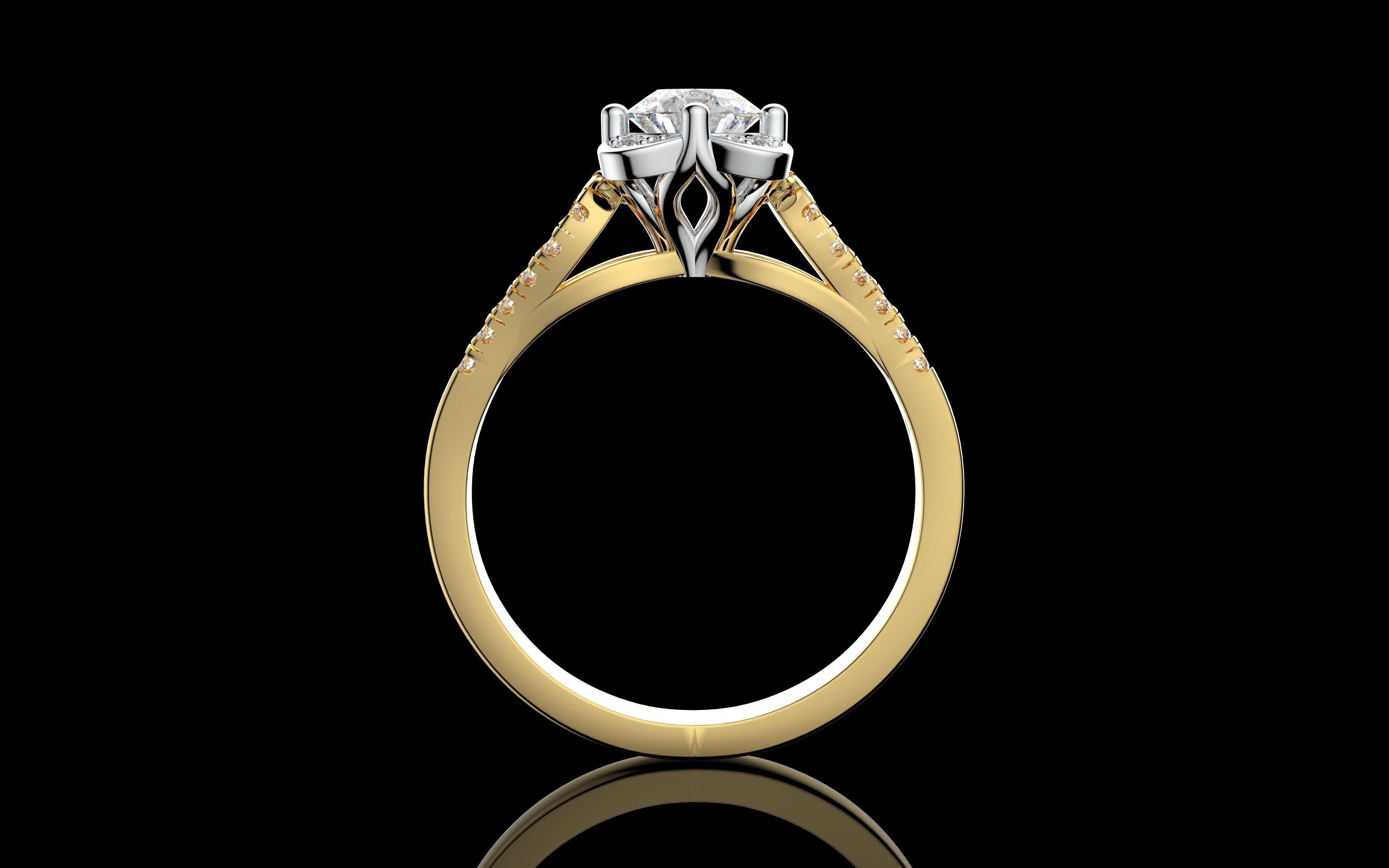 Gold N1279 3D print model_4