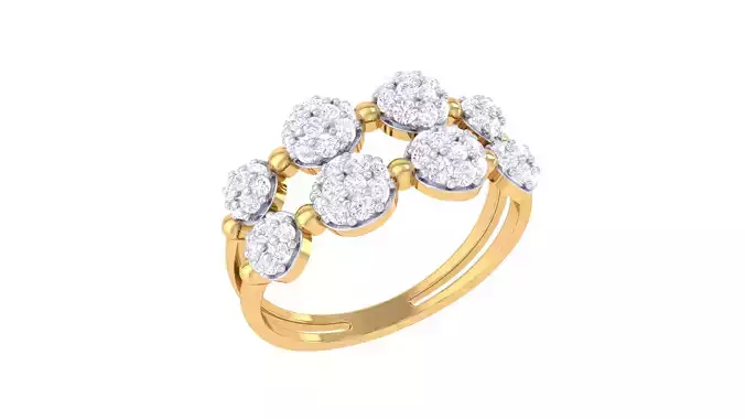 Women Ring MTL 3dm STL OBJ FBX Details