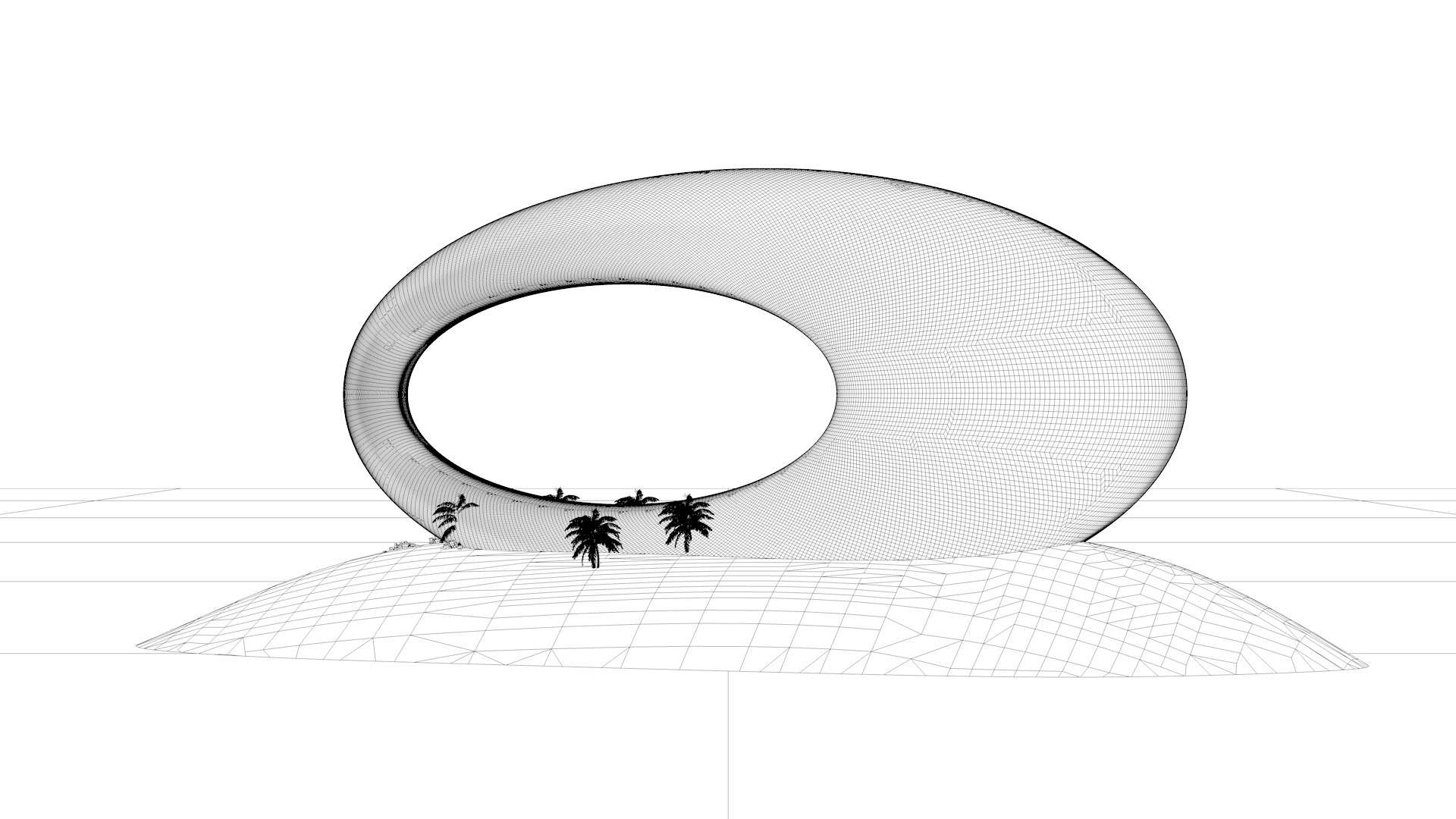 Museum of the Future - Dubai - UAE 3D model_17