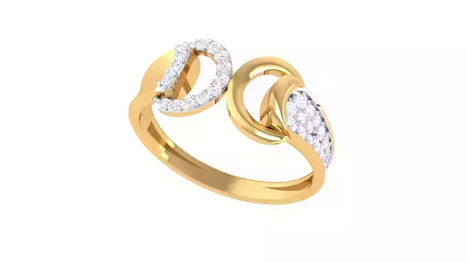 Women Ring MTL 3dm STL OBJ FBX Details