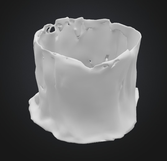 Tree stump 3D model_4