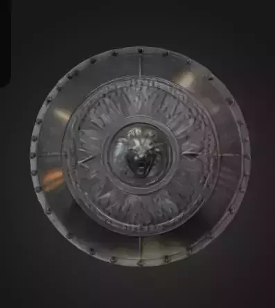 Shield Low-poly 3D model
