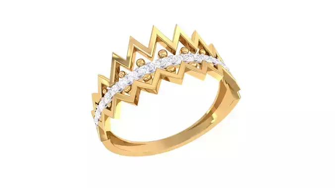 Women Ring MTL 3dm STL OBJ FBX Details