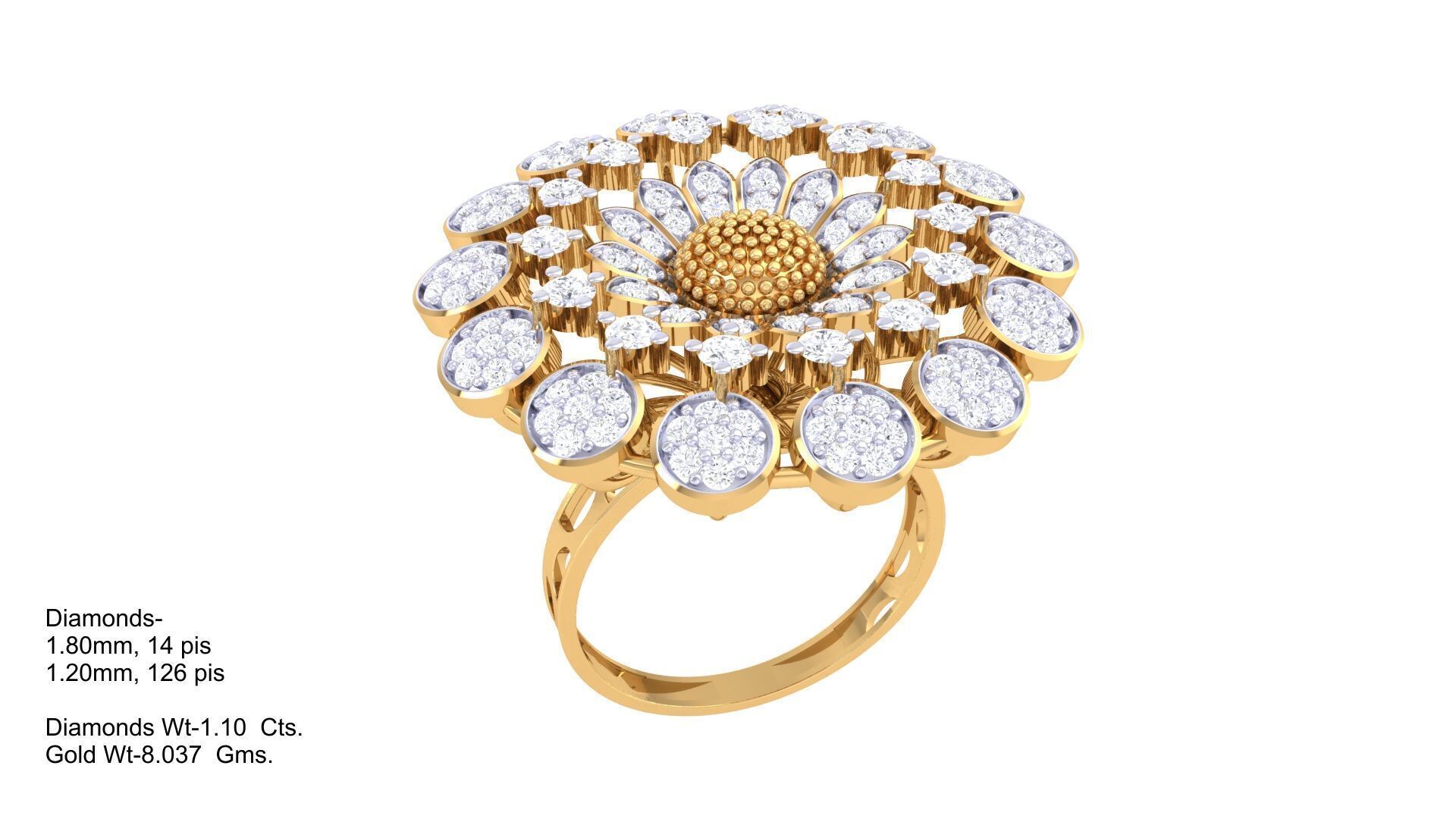 Women Ring MTL 3dm STL OBJ FBX Details 3D print model_4