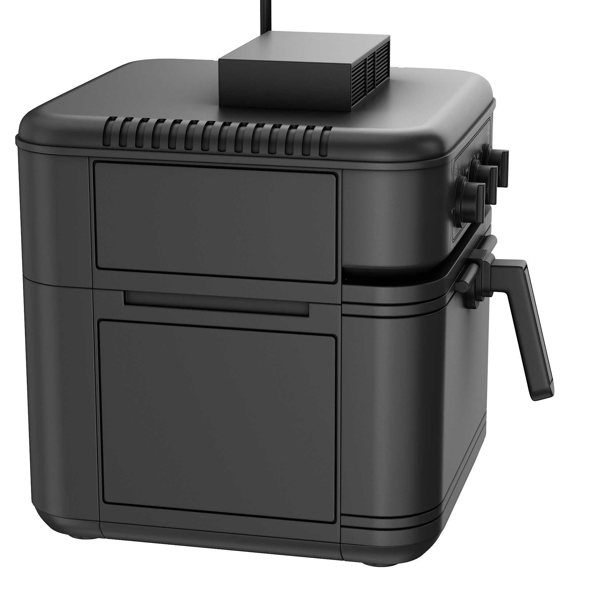 Deep fryer 3D model_16