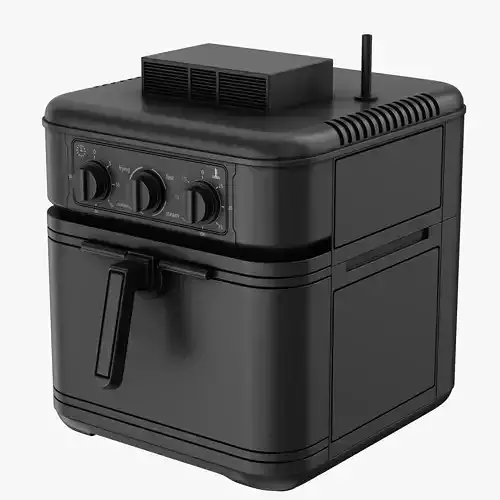 Deep fryer 3D model Deep fryer 3D model