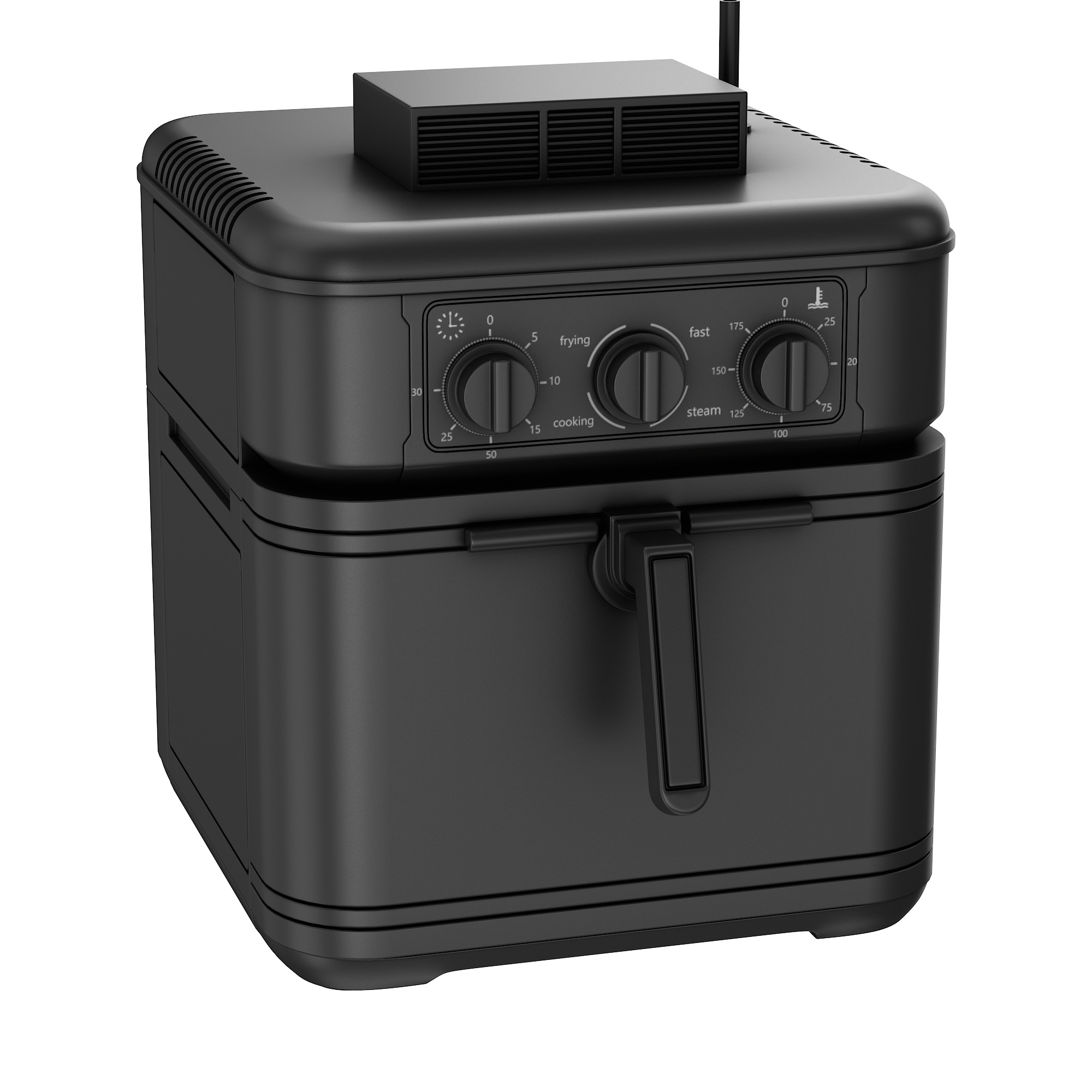 Deep fryer 3D model_12