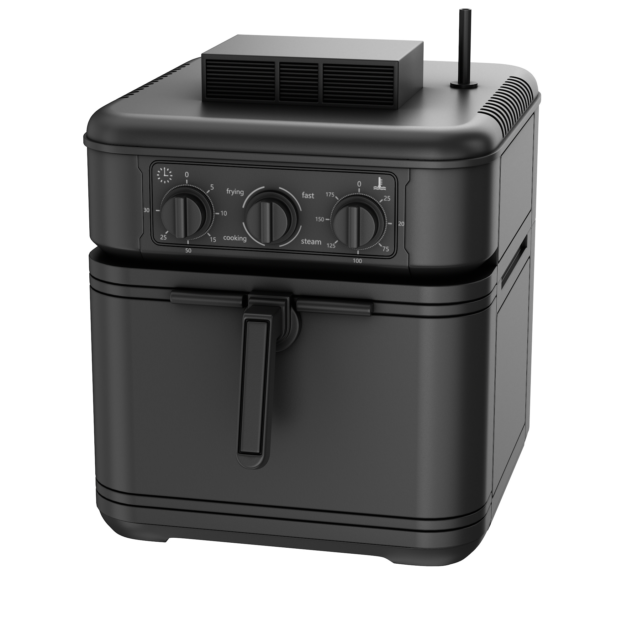 Deep fryer 3D model_34