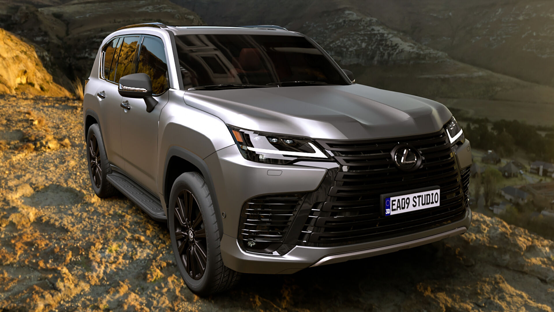 2025 Lexus LX700h 3D model_3