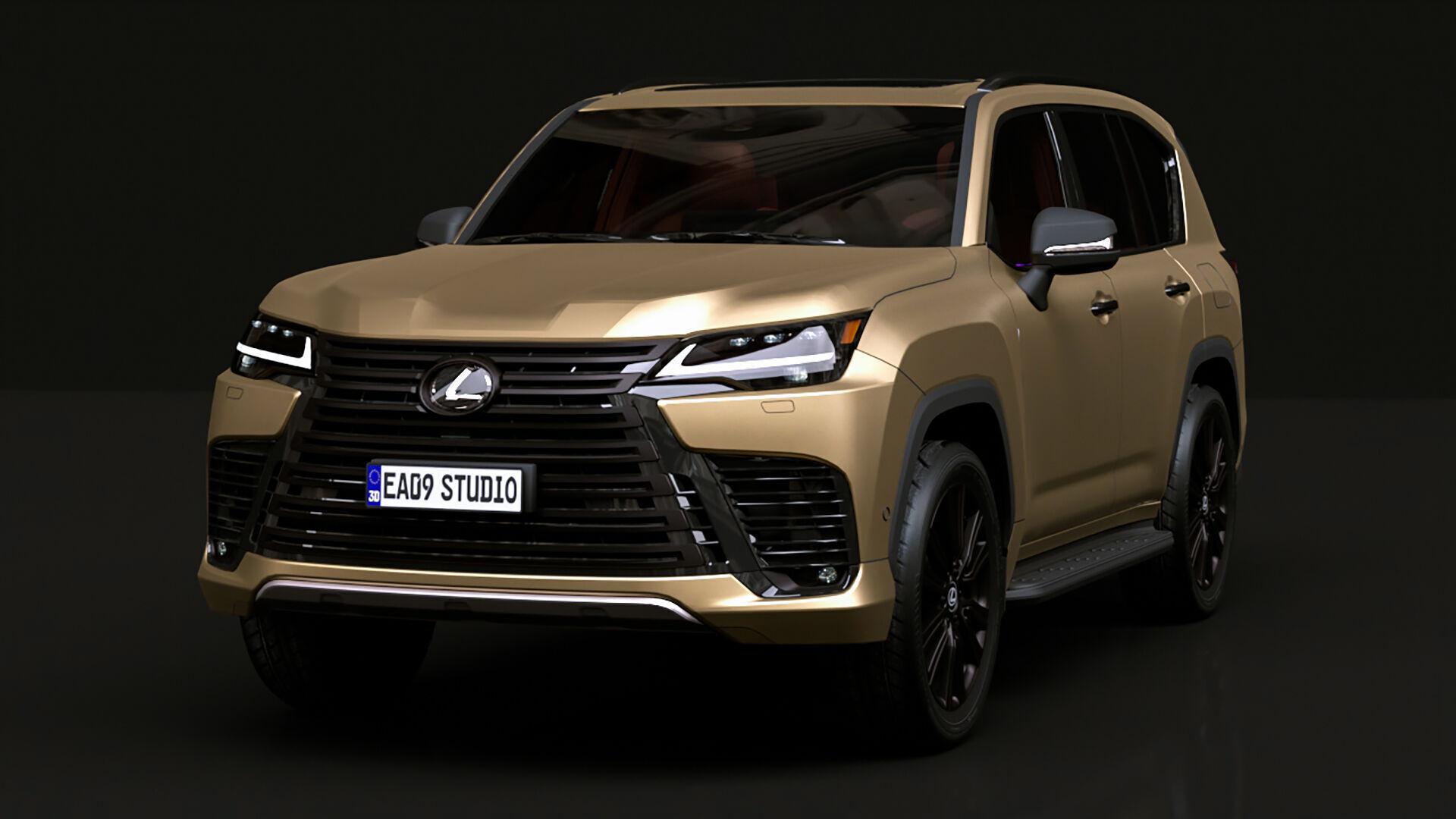 2025 Lexus LX700h 3D model_13