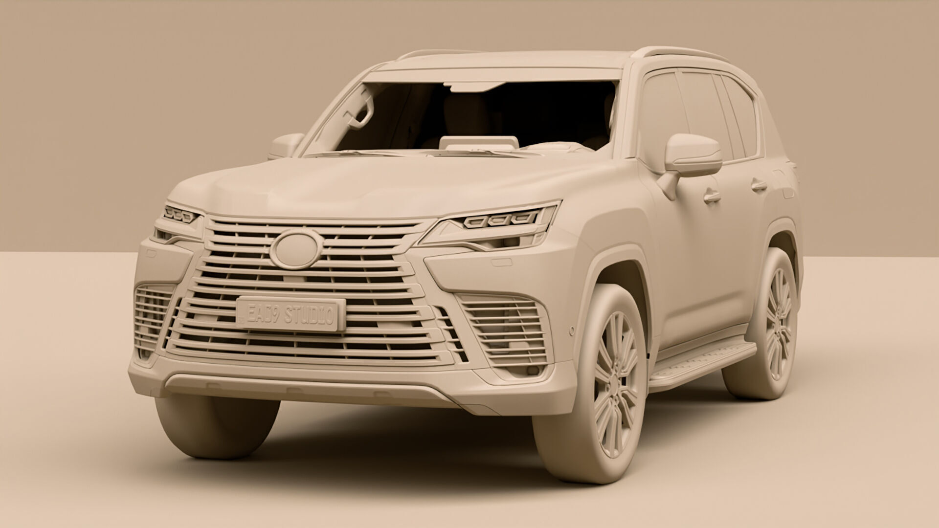 2025 Lexus LX700h 3D model_15