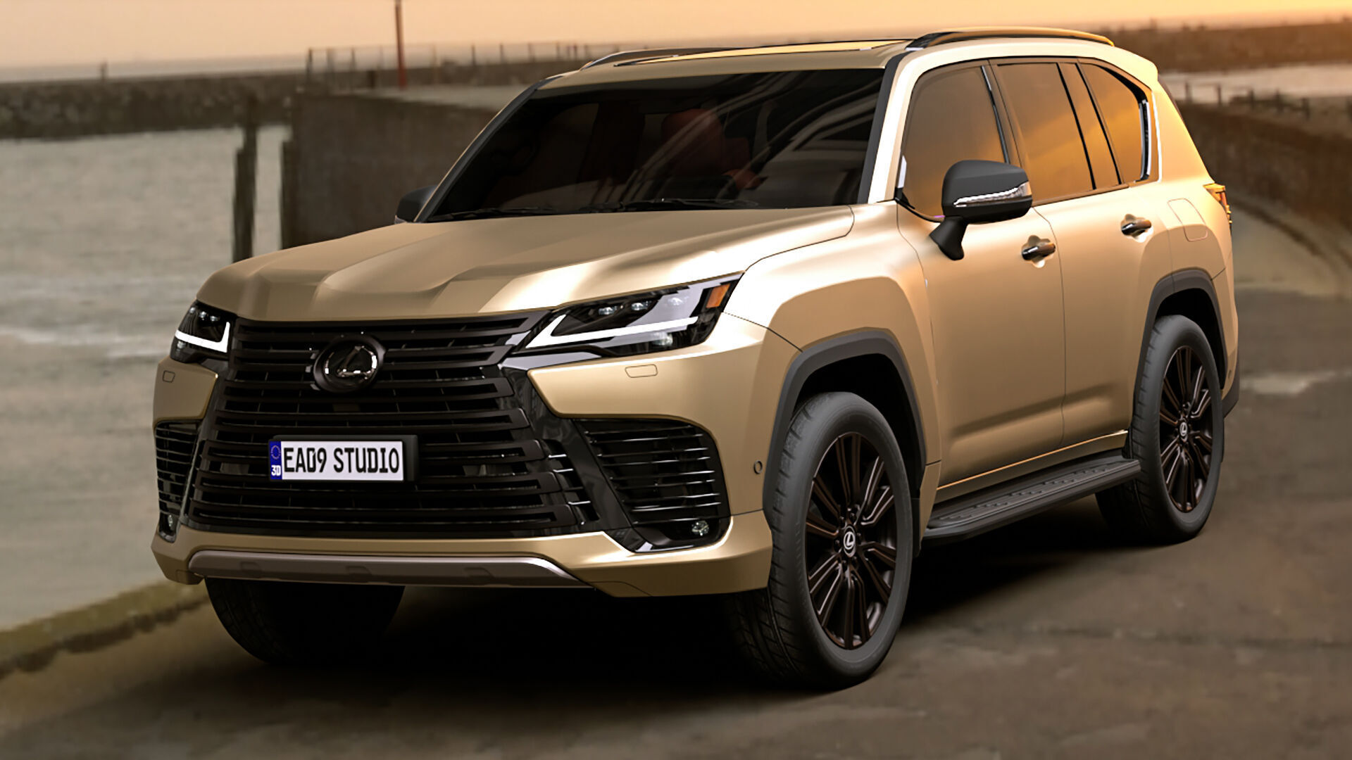 2025 Lexus LX700h 3D model_1