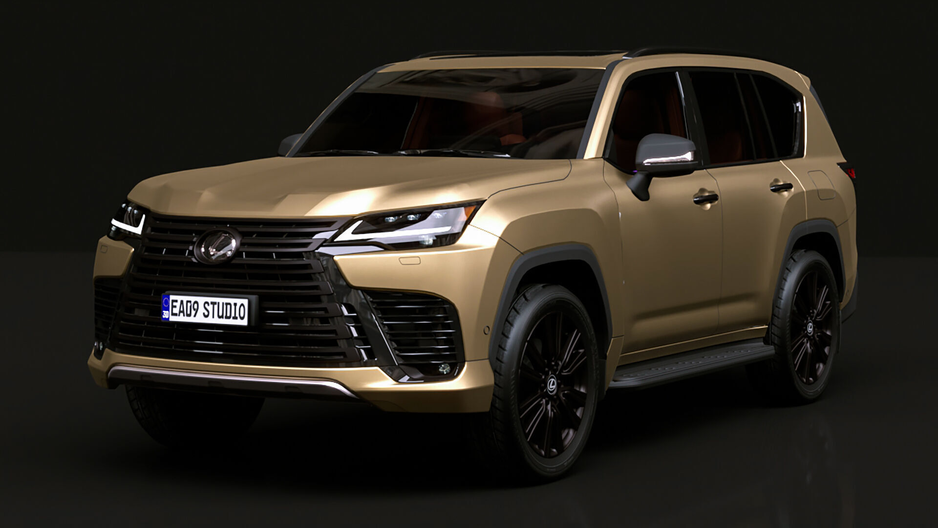 2025 Lexus LX700h 3D model_12