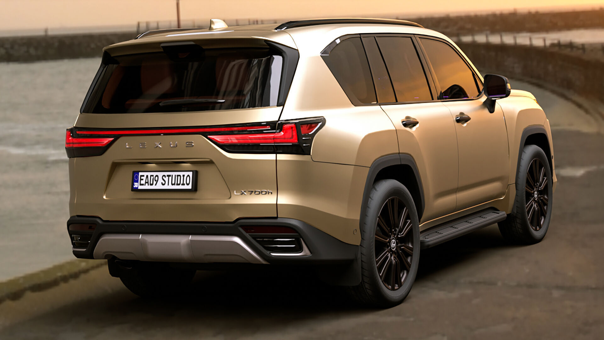 2025 Lexus LX700h 3D model_2