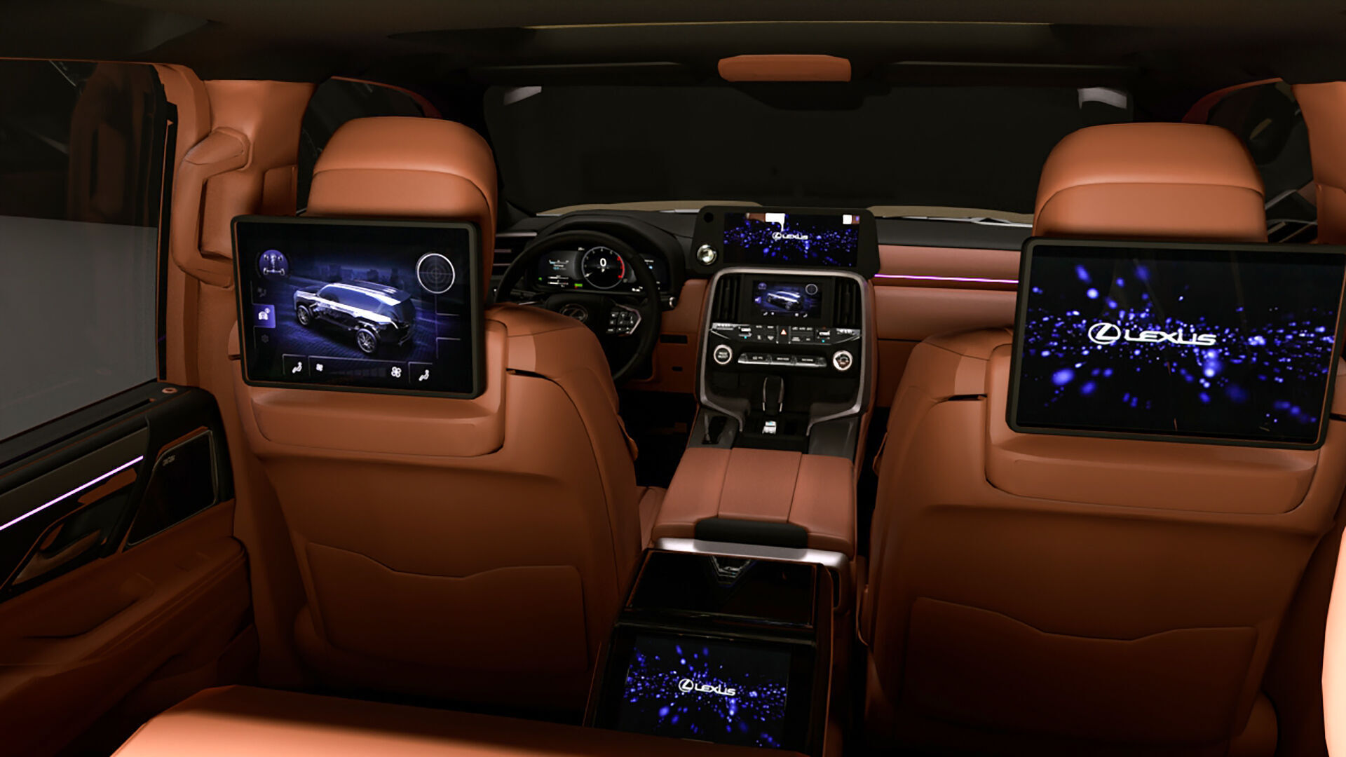 2025 Lexus LX700h 3D model_4