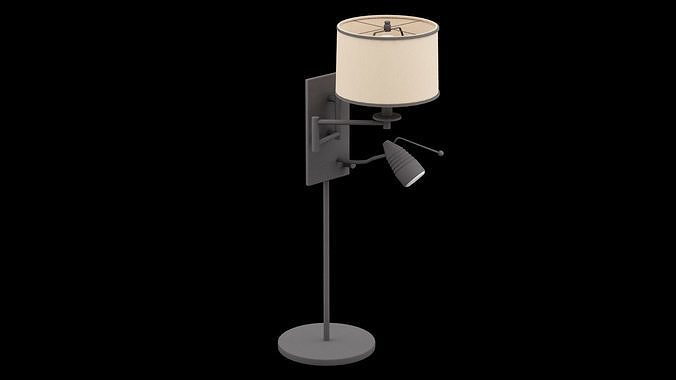 Living Room Lamp Low-poly 3D model