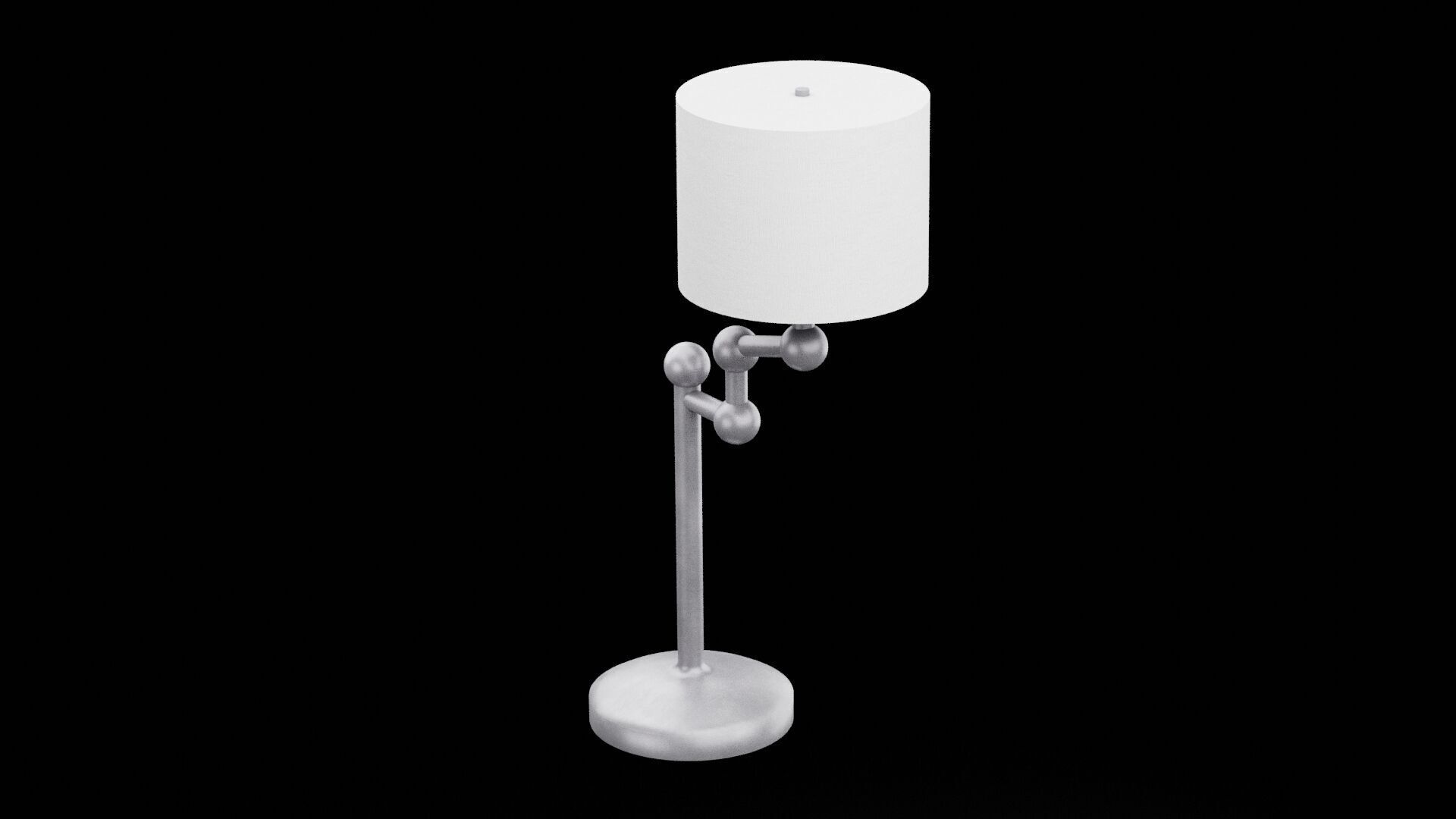Desk Lamp Furniture 3D model_4