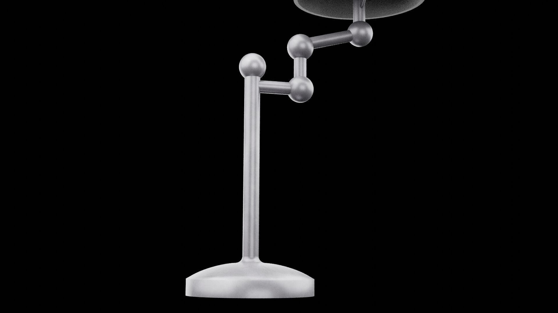 Desk Lamp Furniture 3D model_5