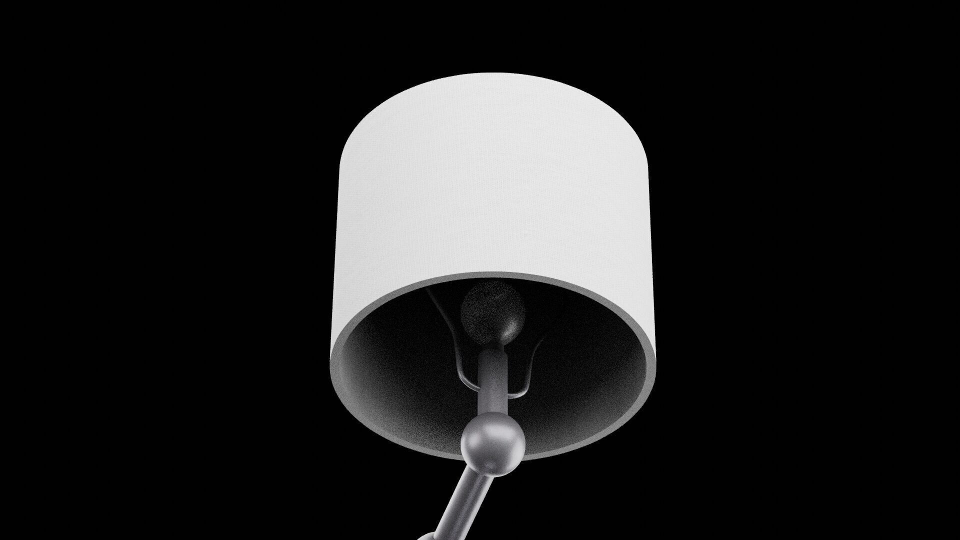 Desk Lamp Furniture 3D model_2