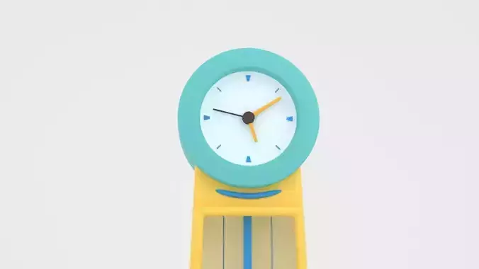 Pendulum Clock 3D model