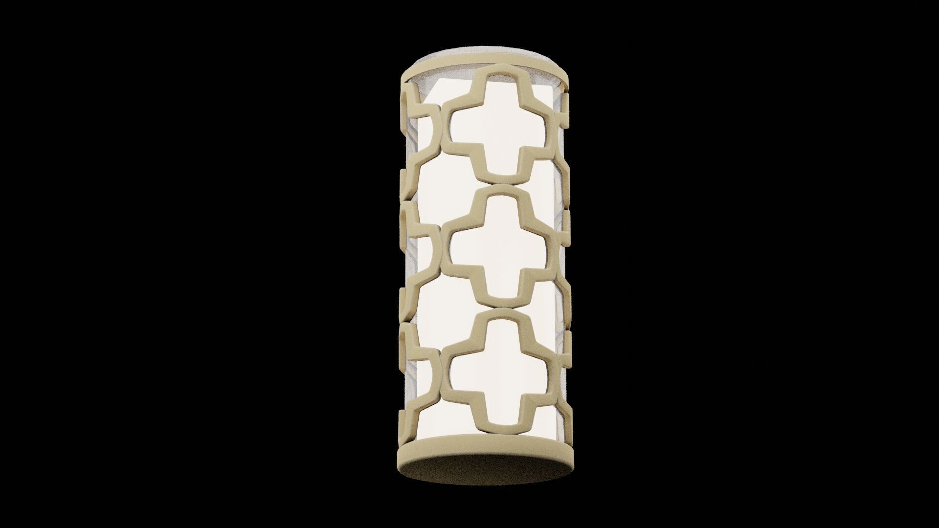 Bed Side Lamp 3D model_1