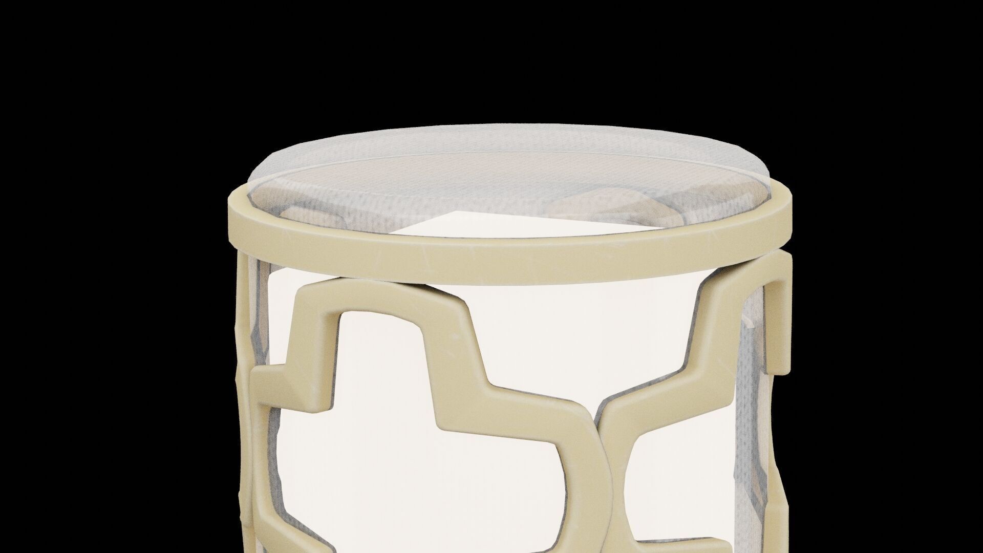 Bed Side Lamp 3D model_4