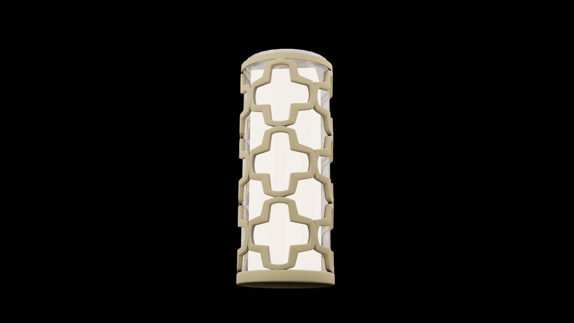 Bed Side Lamp 3D model_5