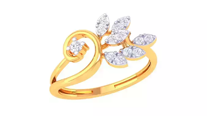 Women Ring MTL 3dm STL OBJ FBX Details