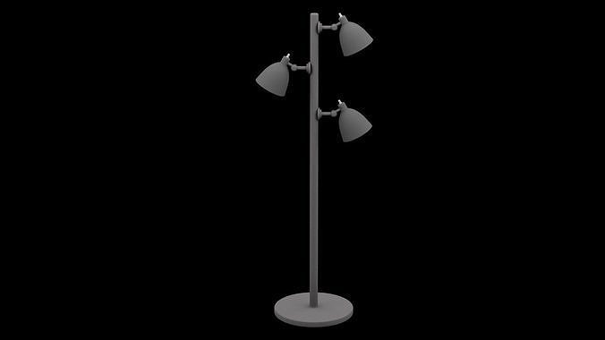 Living Room Lamp 3D model