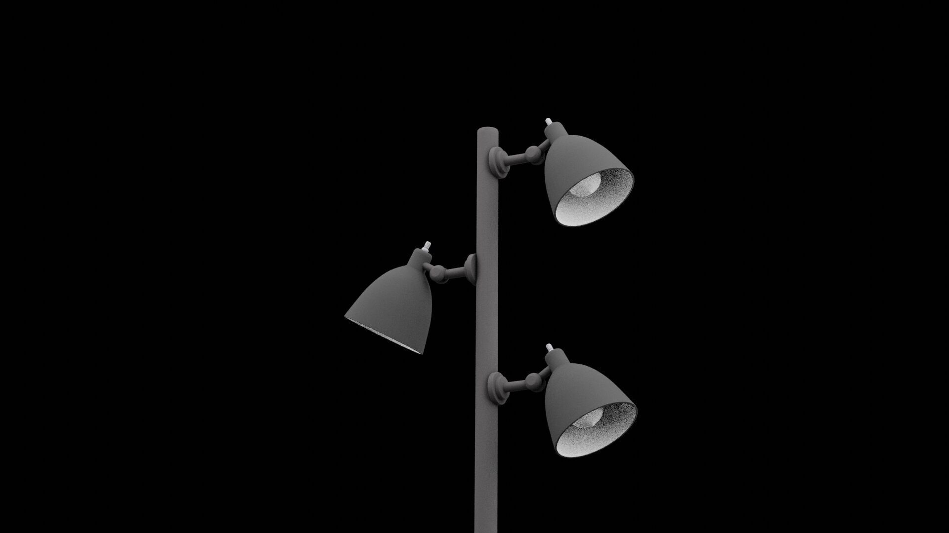 Living Room Lamp 3D model_2