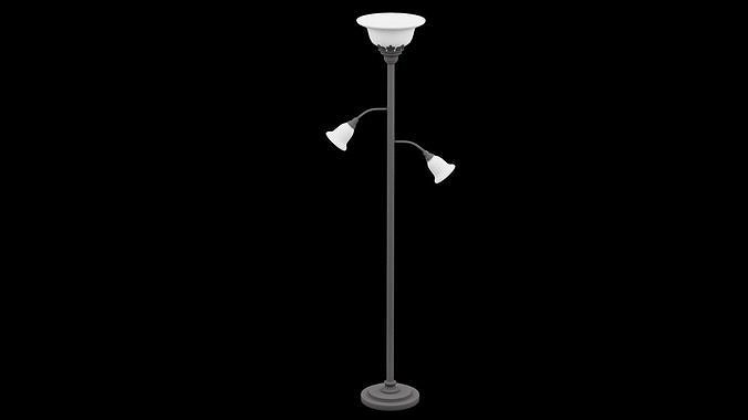 Living Room Lamp Low-poly 3D model