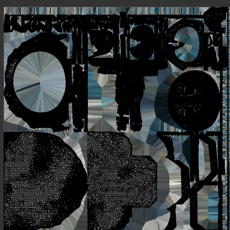 Stone Altar 014 Low-poly 3D model_9