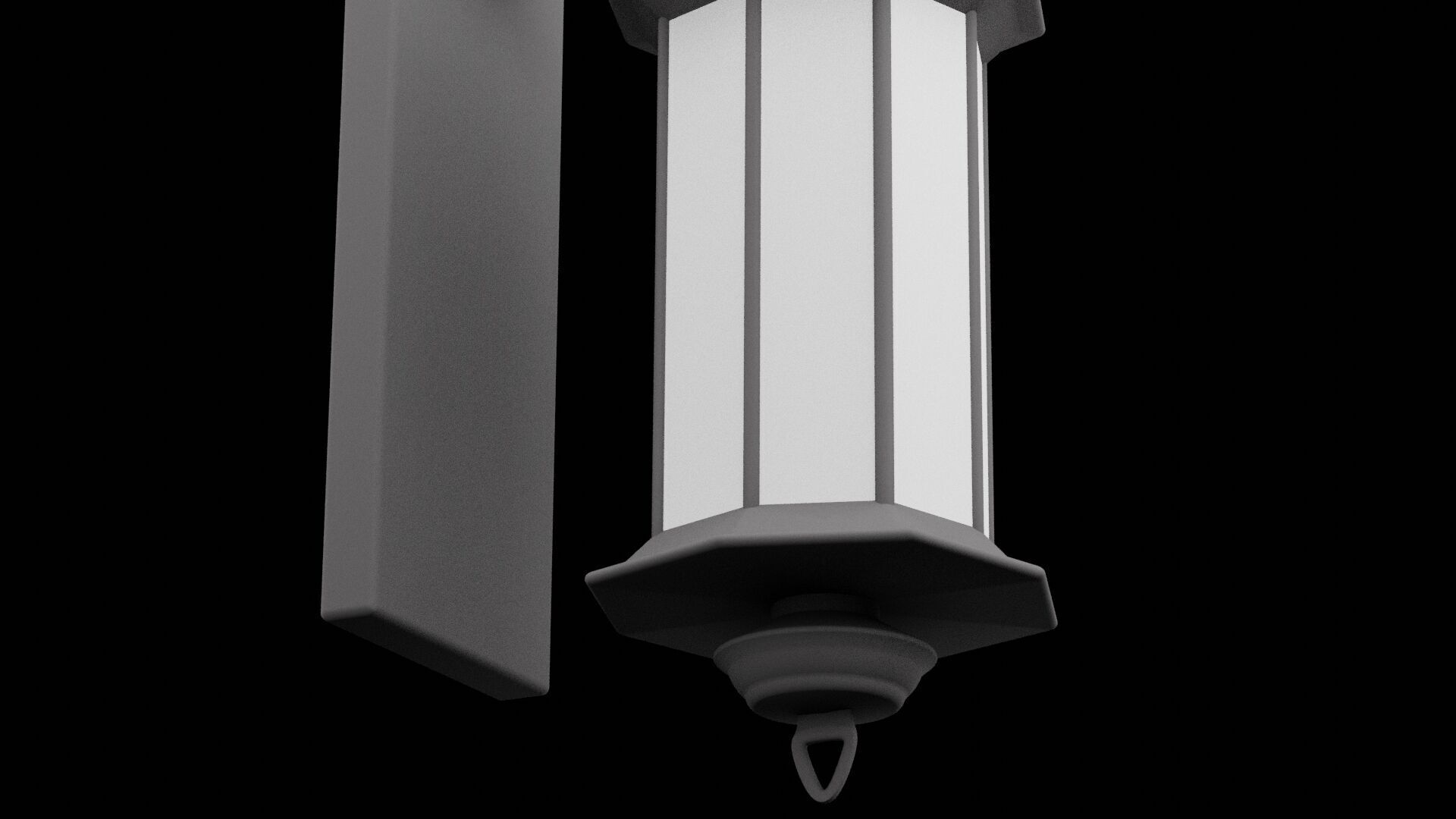 Wall Lamp Furniture 3D model_2
