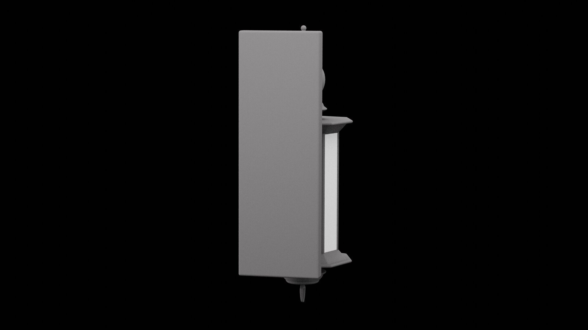 Wall Lamp Furniture 3D model_3