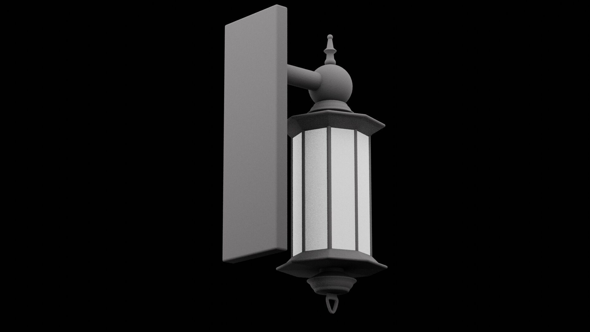 Wall Lamp Furniture 3D model_1