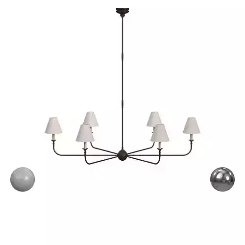 Thomas O Brien Piaf Chandelier