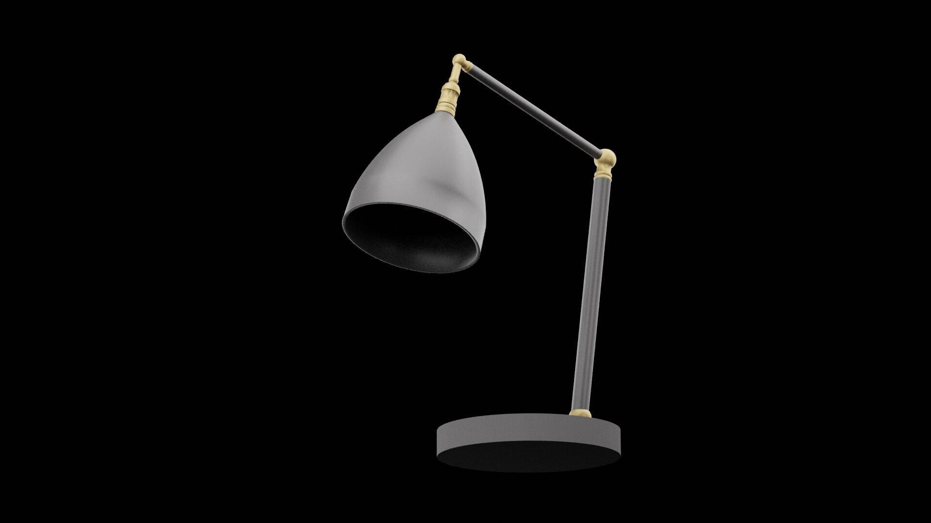 Desk Lamp Furniture 3D model_1