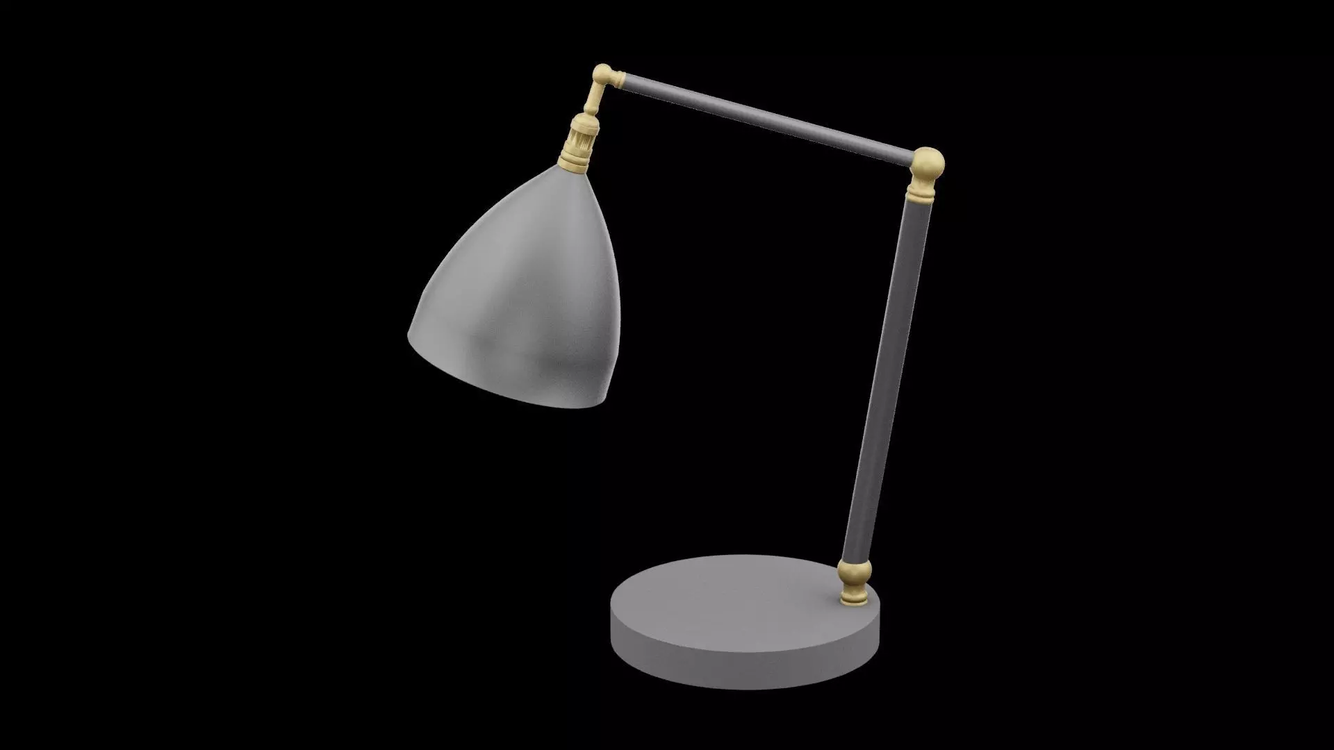 Desk Lamp Furniture 3D model_0
