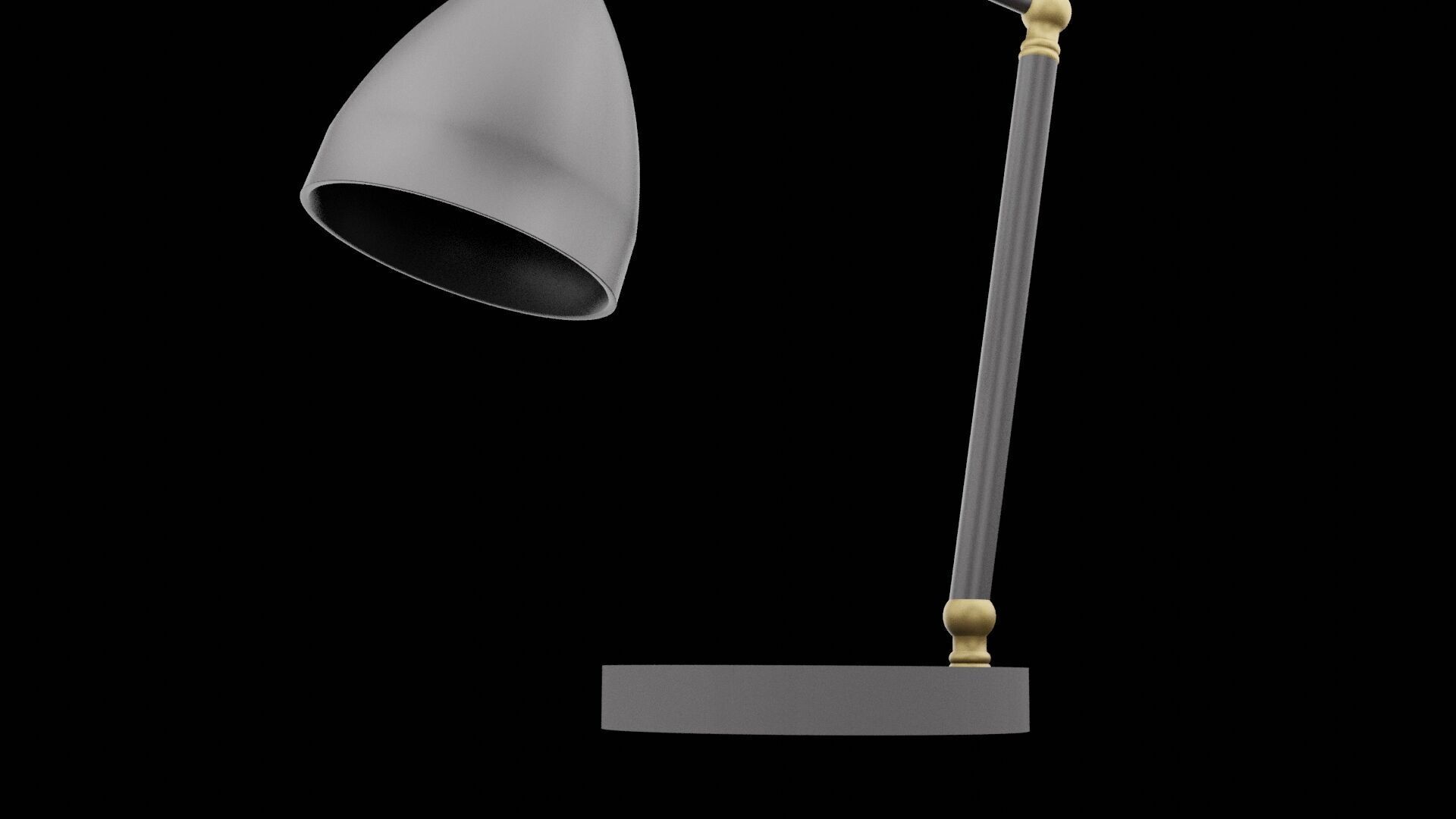 Desk Lamp Furniture 3D model_5