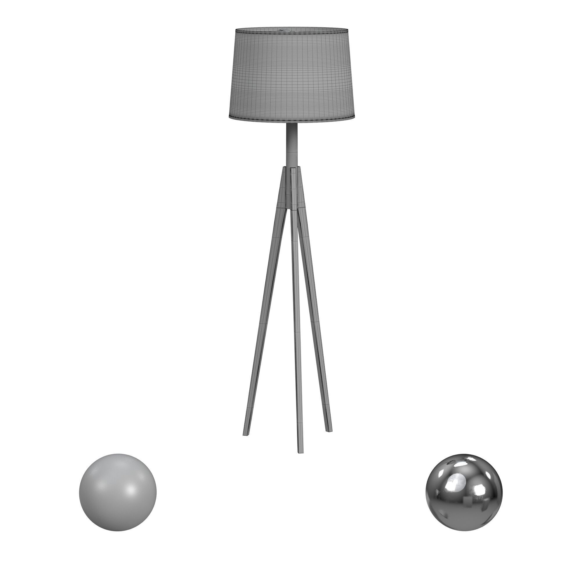Eden Floor Lamp 3D model_4