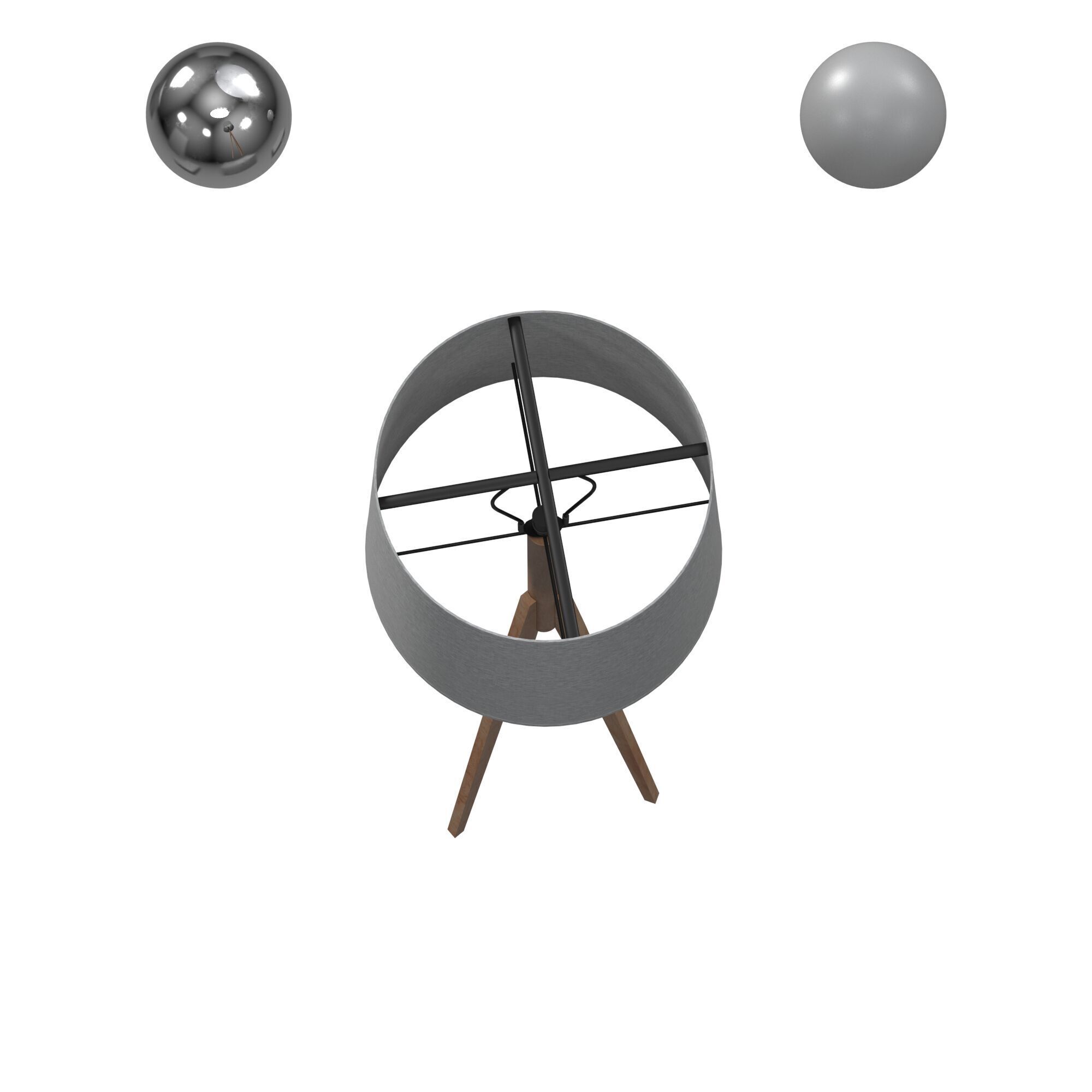 Eden Floor Lamp 3D model_2