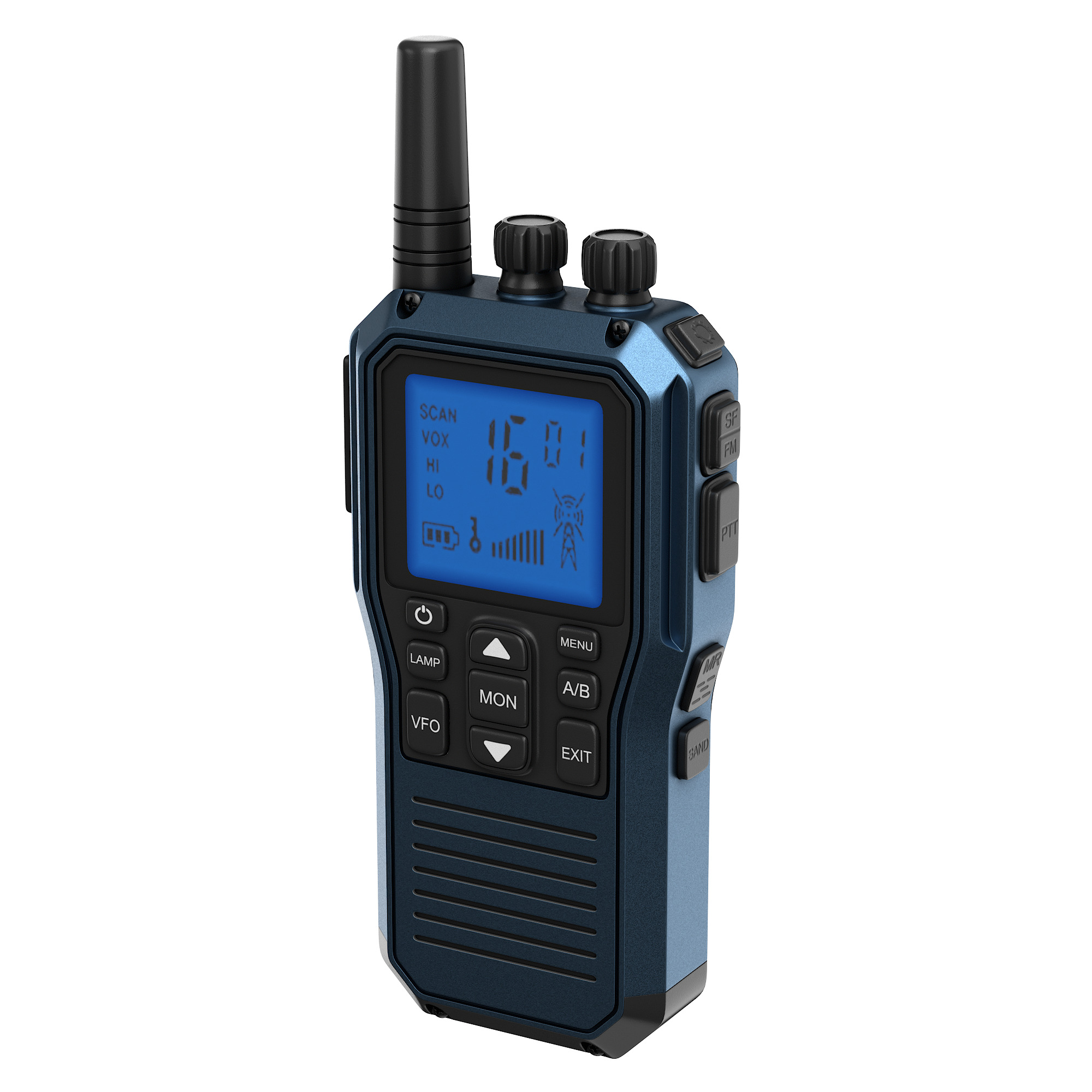 Walkie talkie 3D model_16