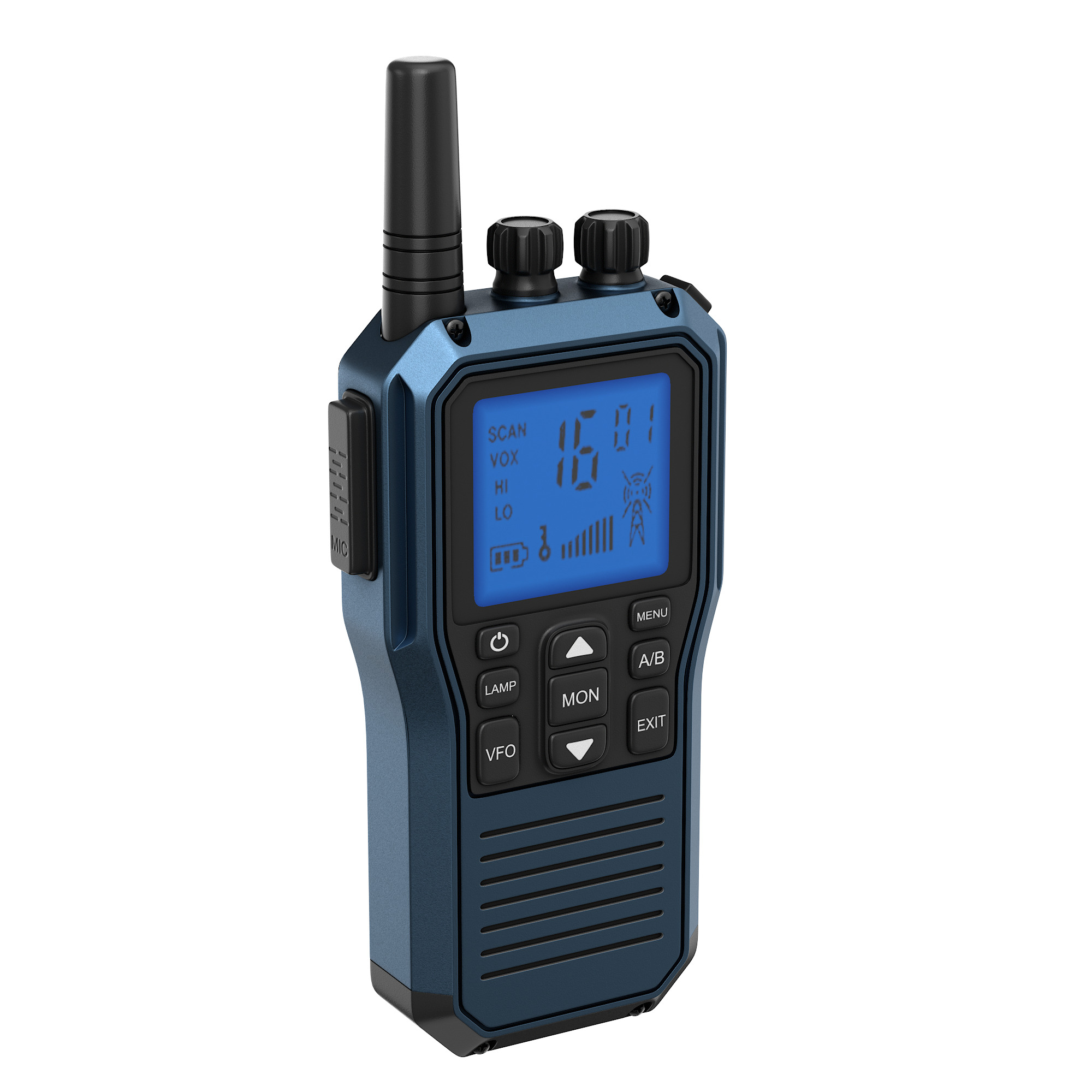 Walkie talkie 3D model_36