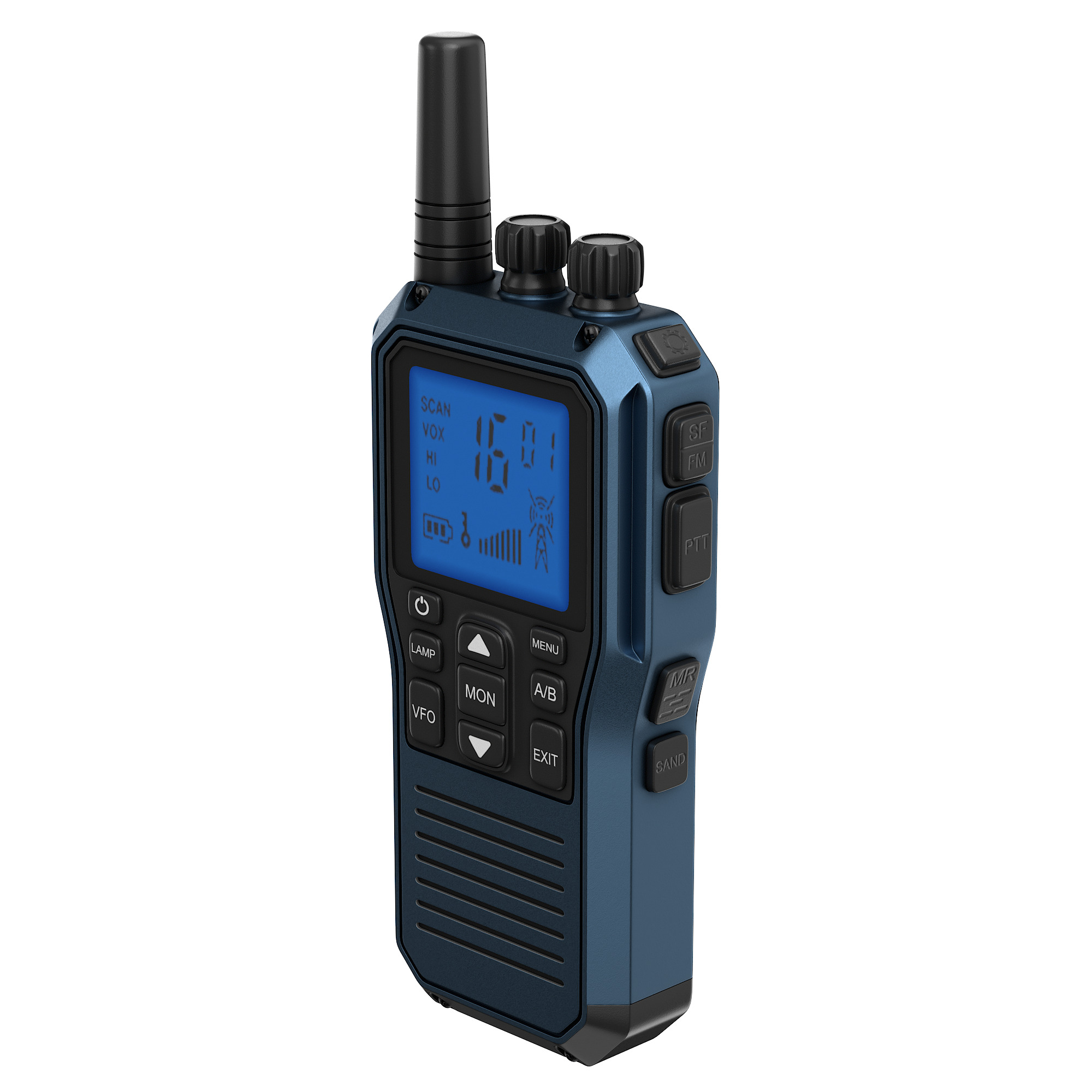 Walkie talkie 3D model_17