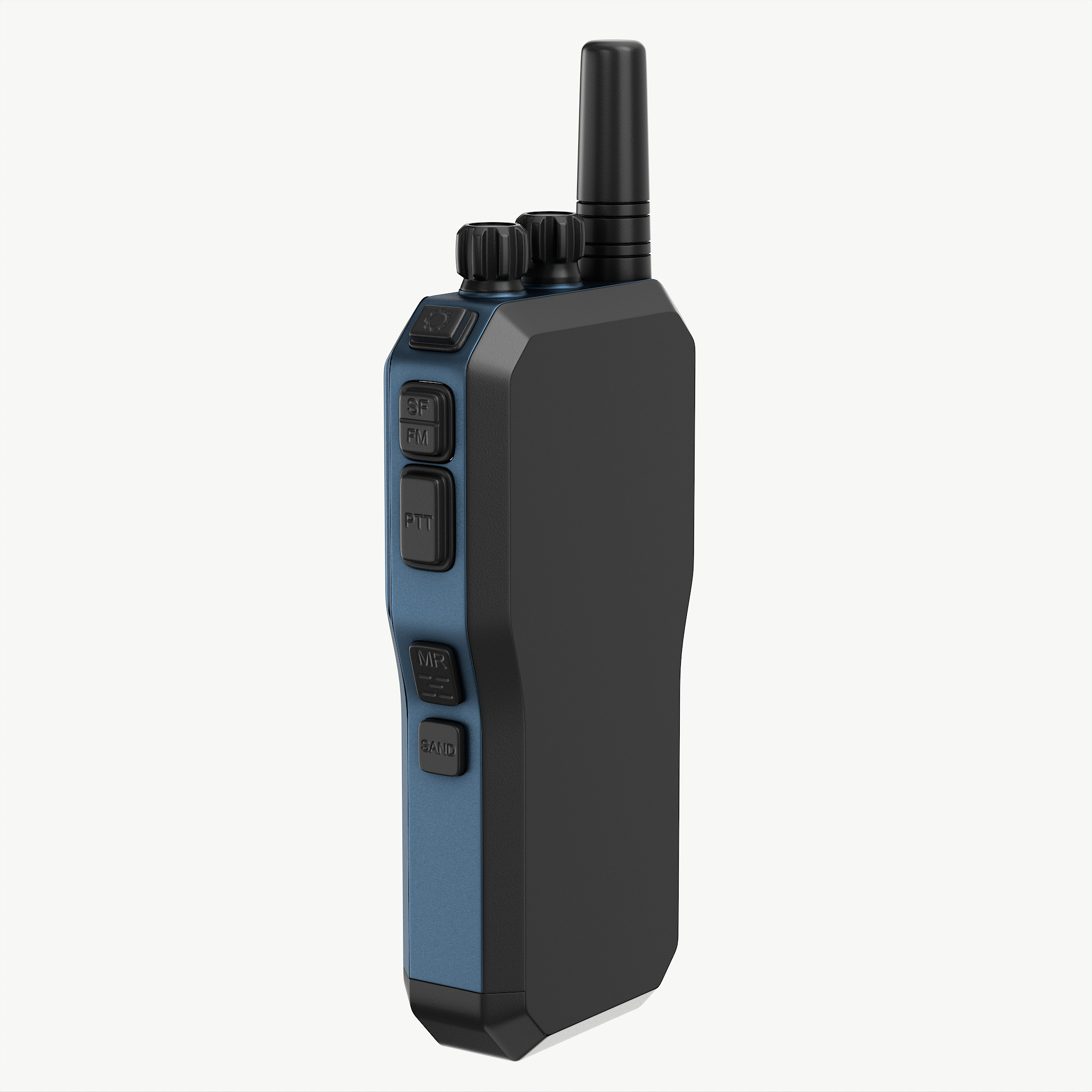 Walkie talkie 3D model_3