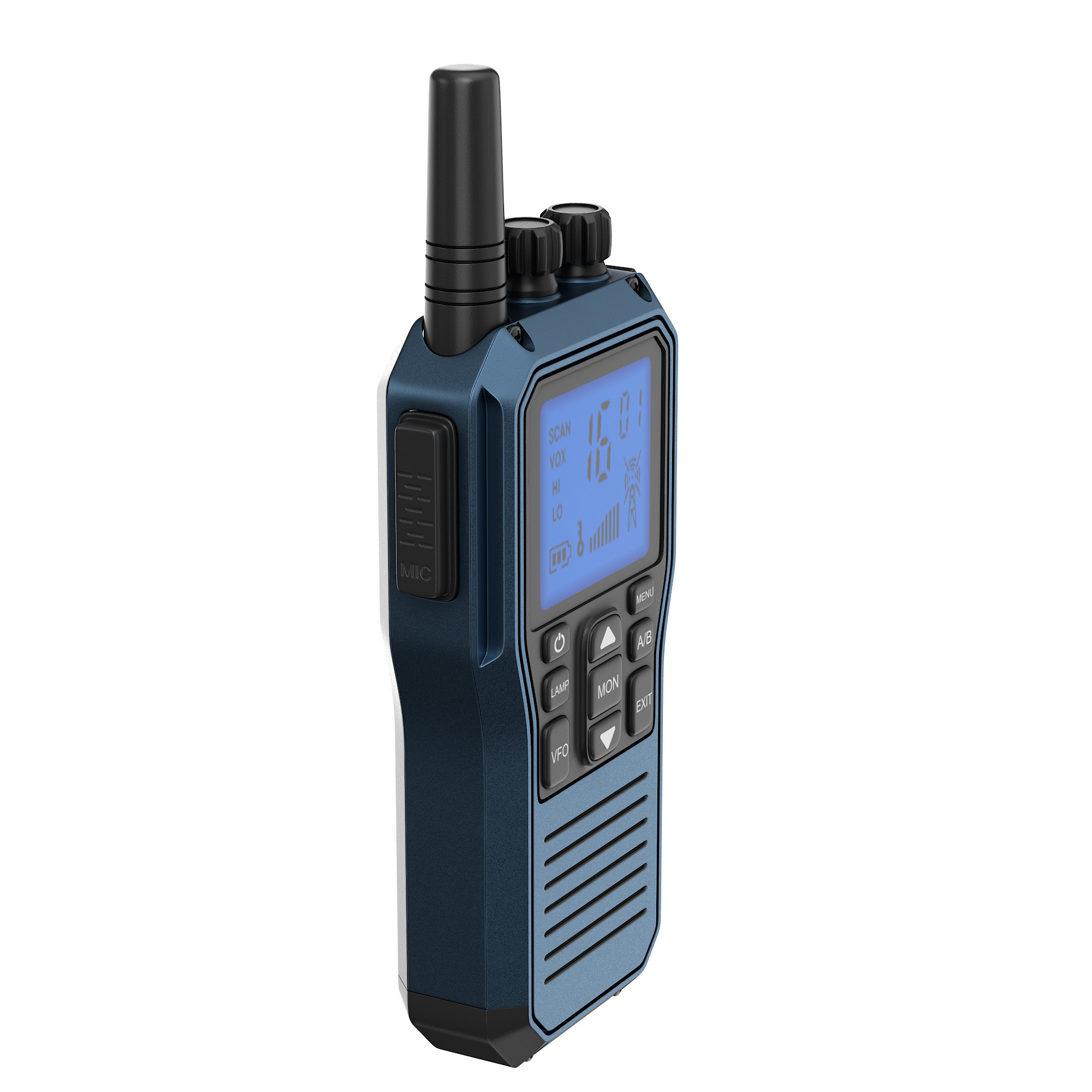 Walkie talkie 3D model_34