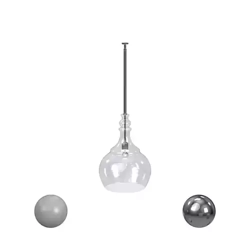 Ilona 1 Light  Pendant 3D model